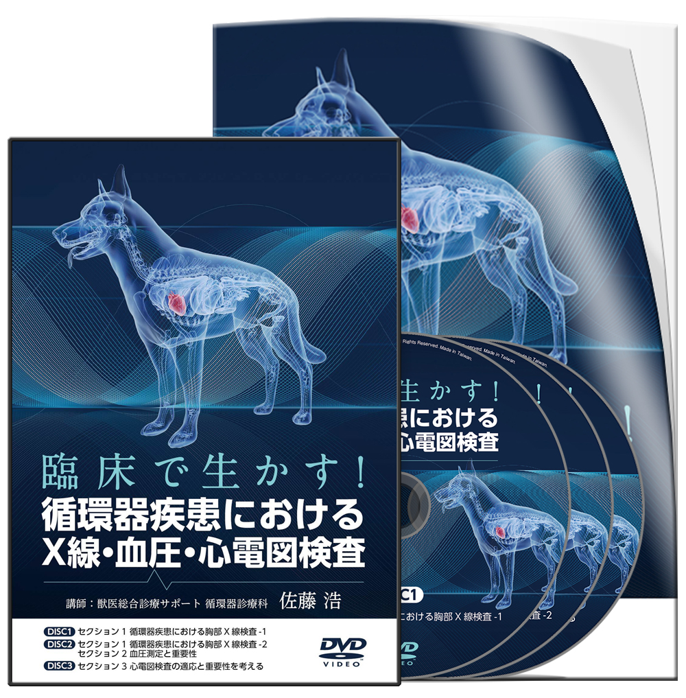 臨床で生かす！循環器疾患におけるX線・血圧・心電図検査│医療情報研究所DVD