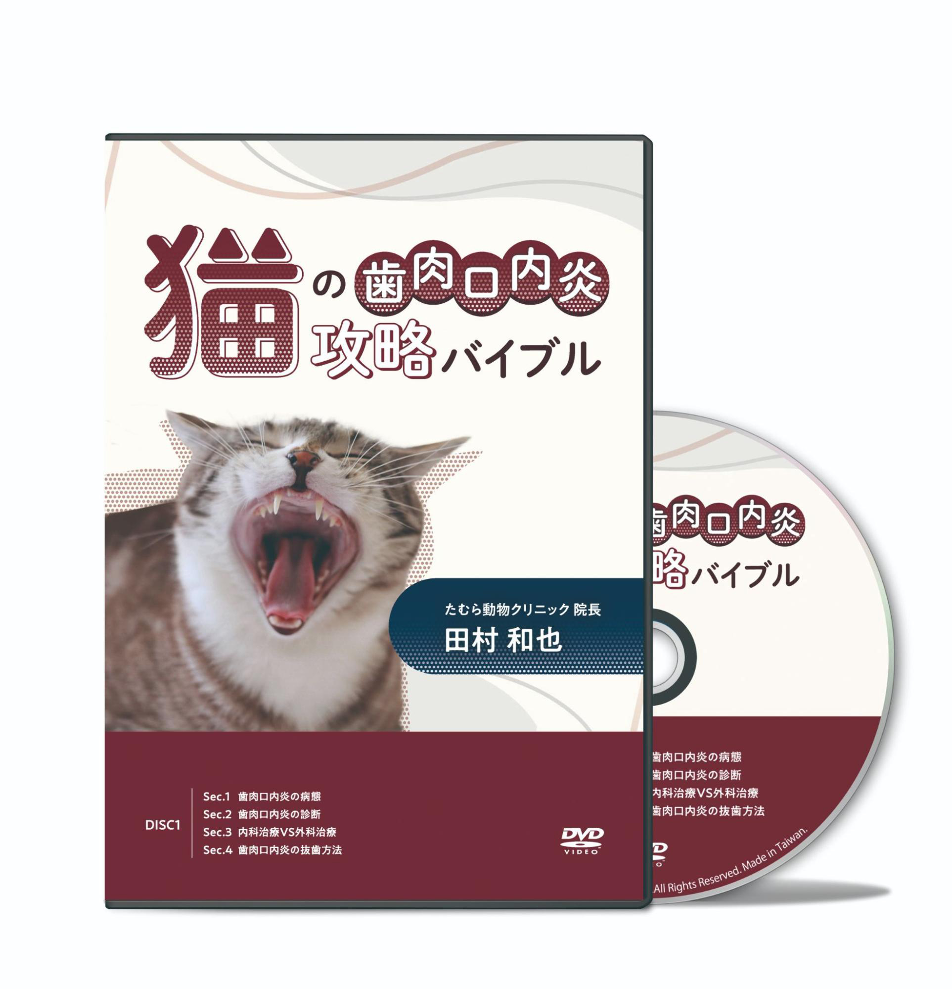 猫の歯肉口内炎 攻略バイブル　│医療情報研究所DVD